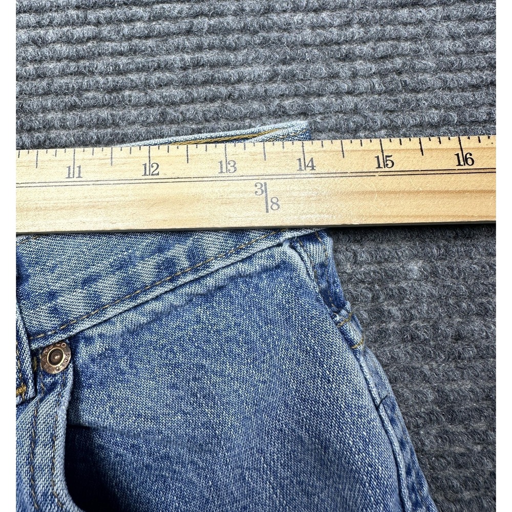 VTG Polo Jeans Co Ralph Lauren Shorts Youth 16 Cargo Carpenter Denim Relax 28x11 - Picture 3 of 9